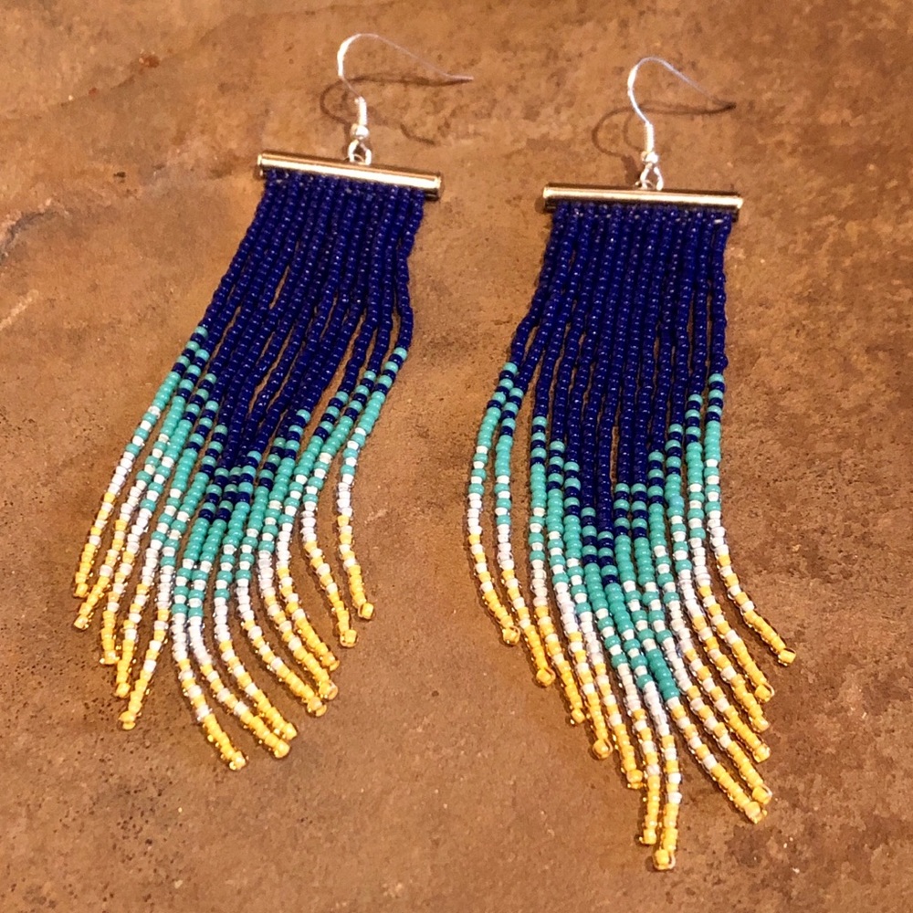 ✨Beaded Fringe Earrings✨